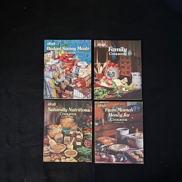 4 – Vintage ‘Ideals’ Budget/Family  Cookbooks - Picture 1 of 14